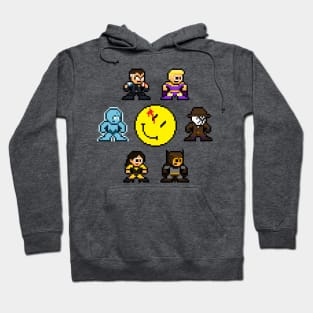 Who Pixelates the Watchmen? 8bit Pixel Art Hoodie